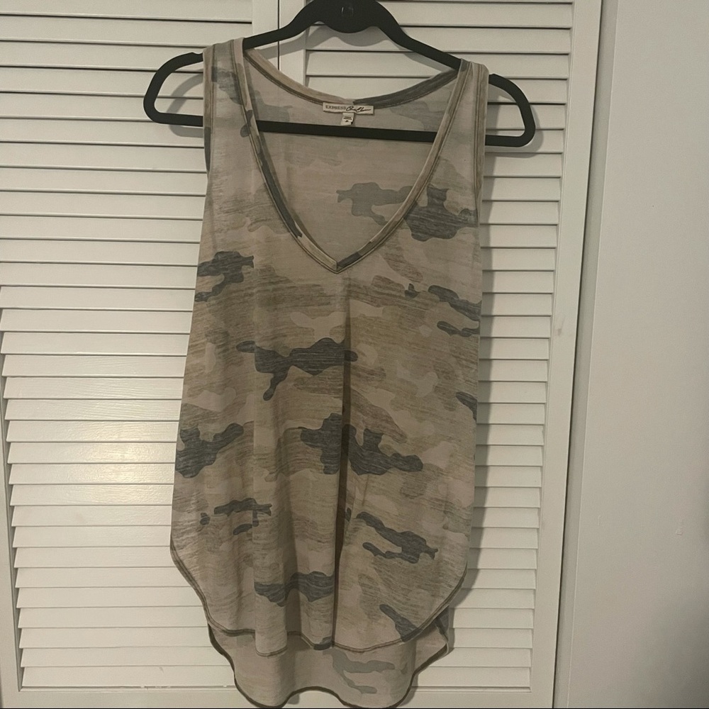 Express Camo tank top